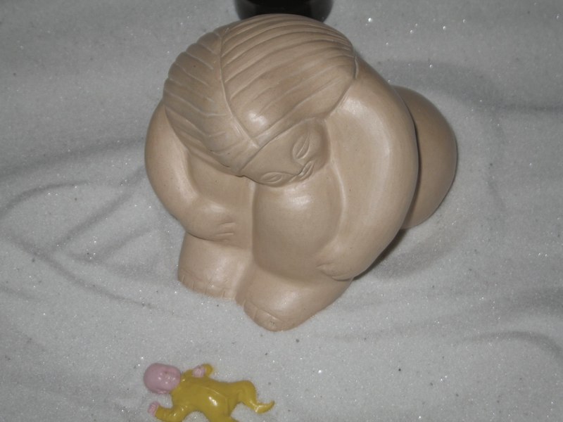 Sandtray therapy example